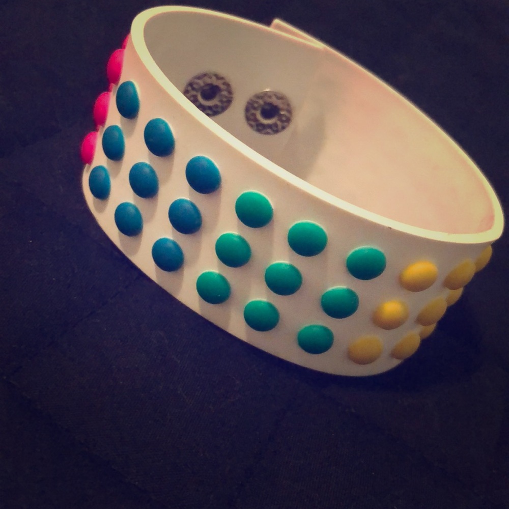 Colorful cuff bracelet
